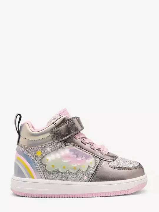 Conguitos Παιδικά Μποτάκια για κορίτσι COSH224055 Ασημί