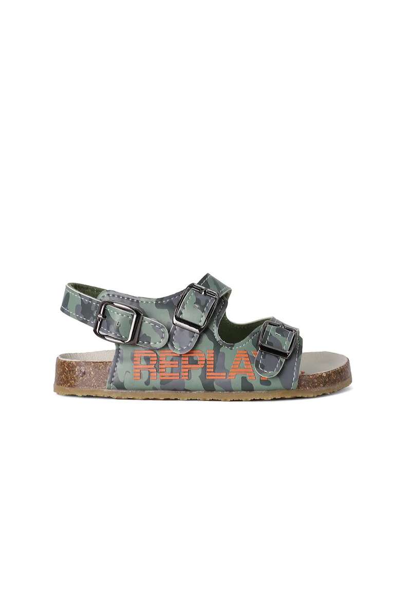 REPLAY πέδιλo ΗΟΗΝ JX080086S Χακί